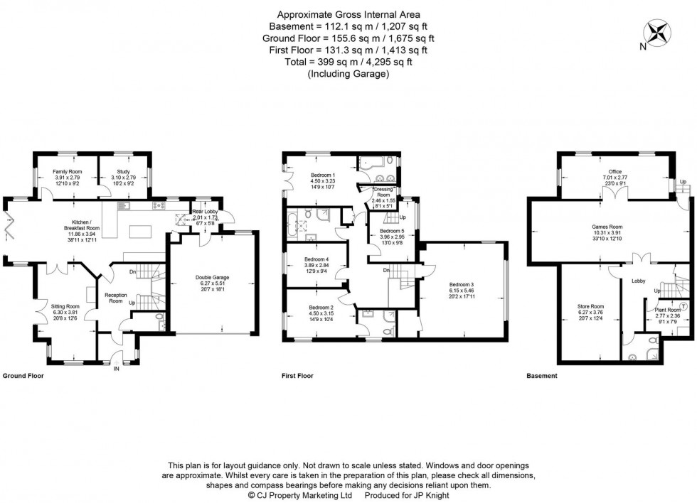 Floorplan for Checkendon, Reading