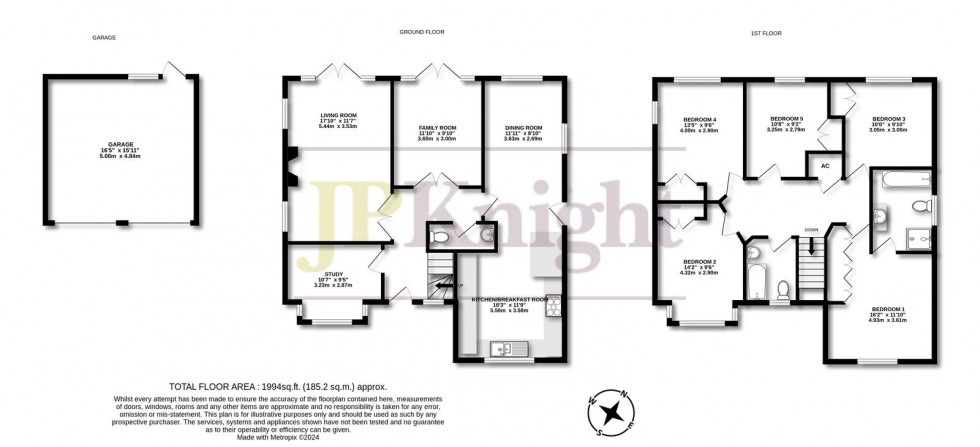 Floorplan for Saxon Court, Benson, OX10 6RZ