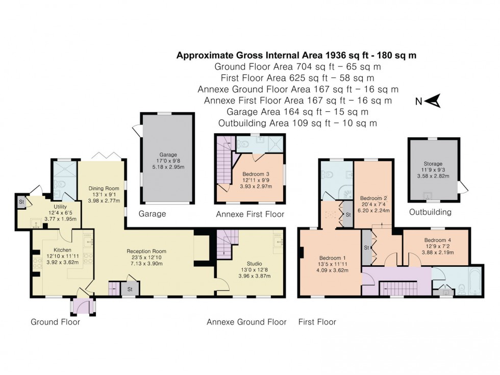 Floorplan for Digging Lane, Fyfield