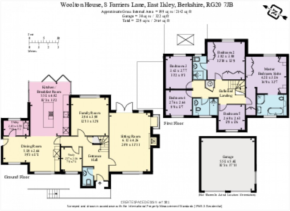 Floorplan for Farriers Lane, East Ilsley