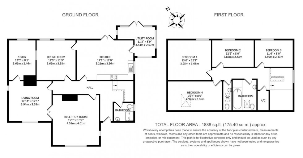 Floorplan for Wantage Road, Wallingford
