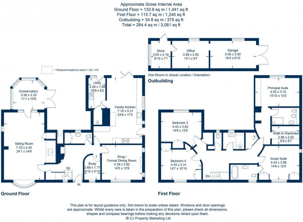Floorplan for High Street, Long Wittenham