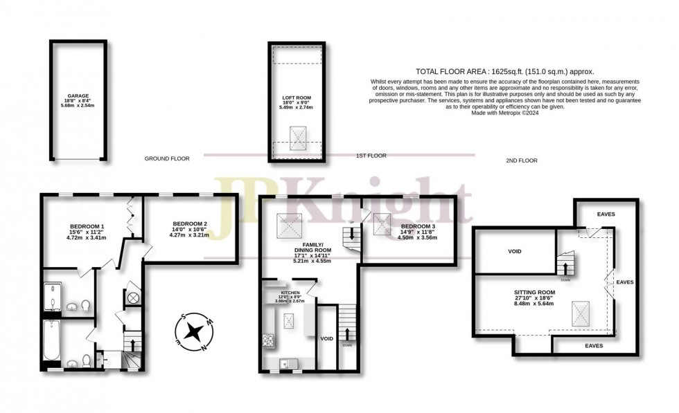 Floorplan for Fairlawn Wharf, Abingdon