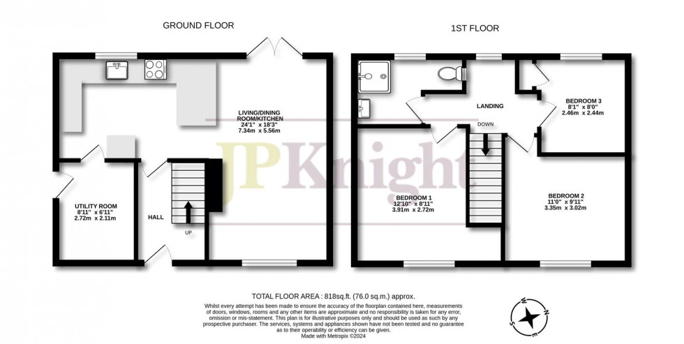 Floorplan for Celsea Place, Wallingford, OX10 9QW