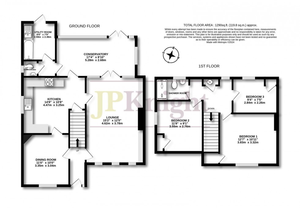 Floorplan for Sunnyside, Benson