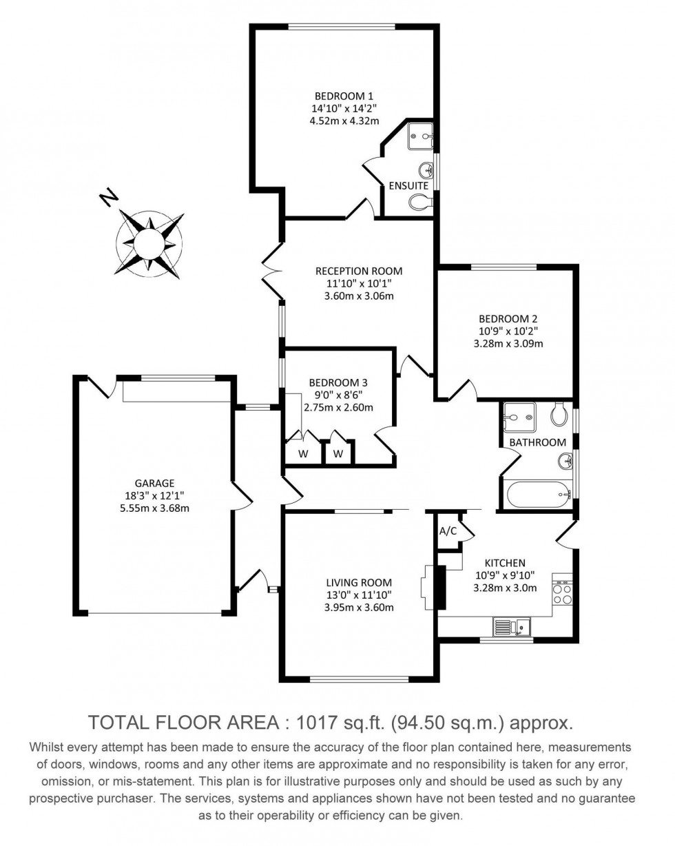 Floorplan for Brookside, Watlington