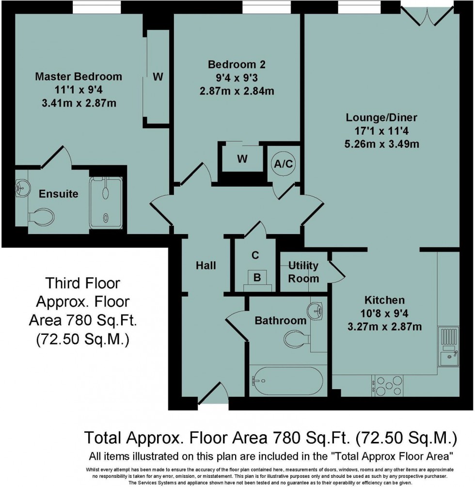Floorplan for Shilling House, Goldsmiths Lane, Wallingford