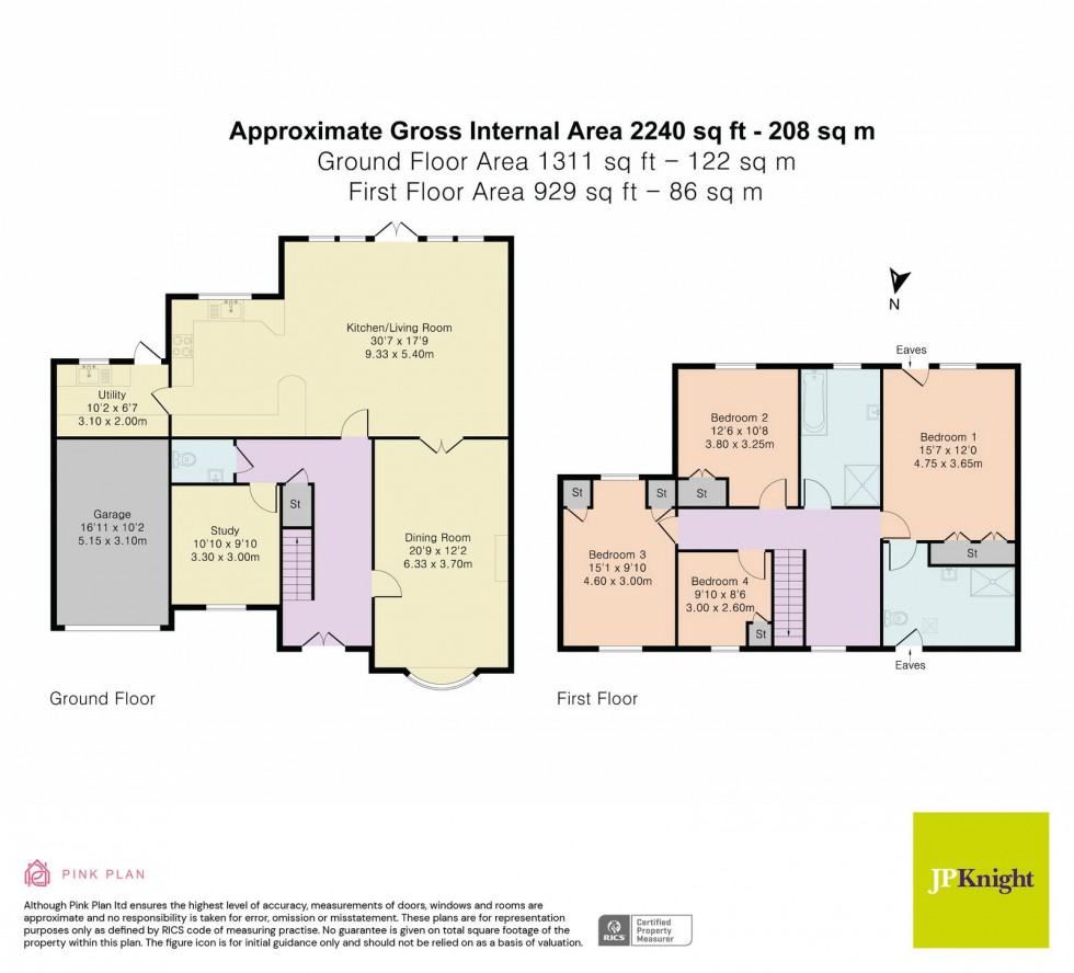 Floorplan for Wormald Road, Wallingford
