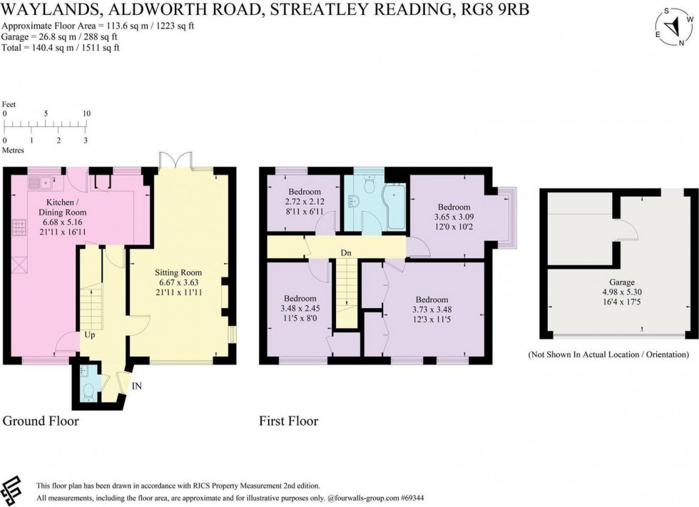 Floorplan for Aldworth Road, Streatley