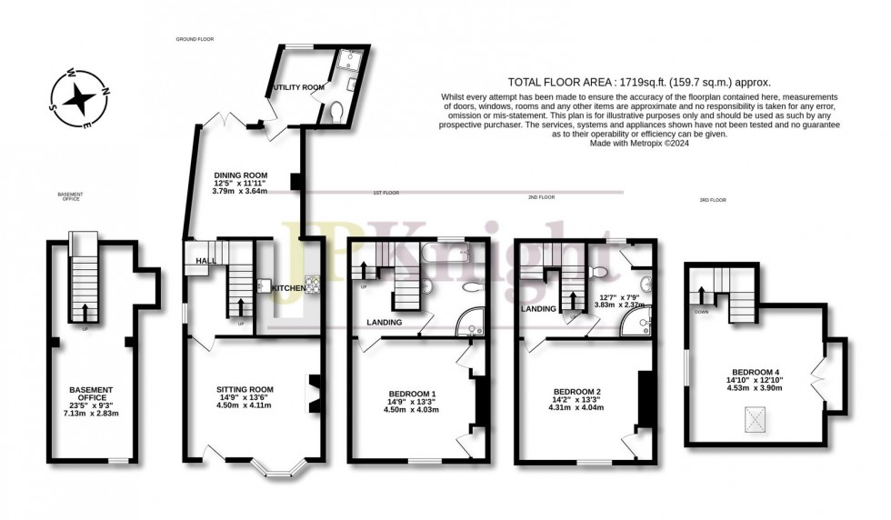 Floorplan for St. Leonards Square, Wallingford