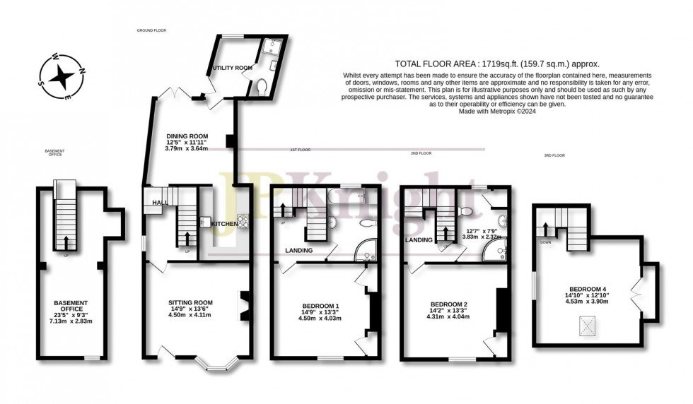 Floorplan for St. Leonards Square, Wallingford