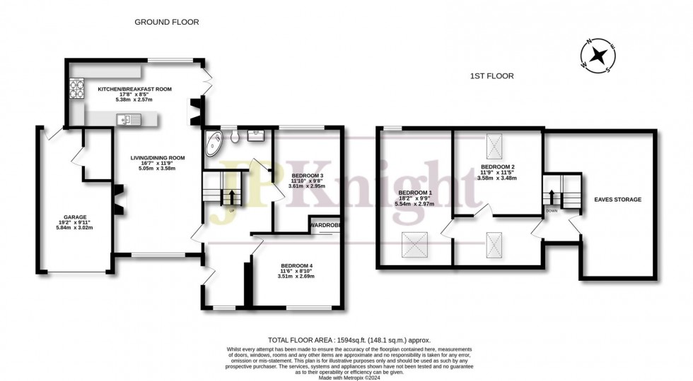 Floorplan for West Chiltern, Woodcote, RG8 0SG