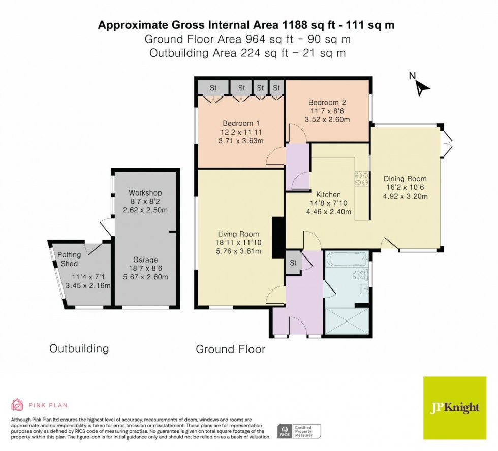 Floorplan for Bell Lane, Brightwell-cum-Sotwell, Wallingford, OX10 0QE