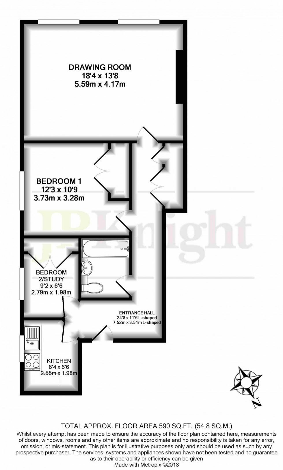 Floorplan for Market Place, Wallingford, OX10 0DY