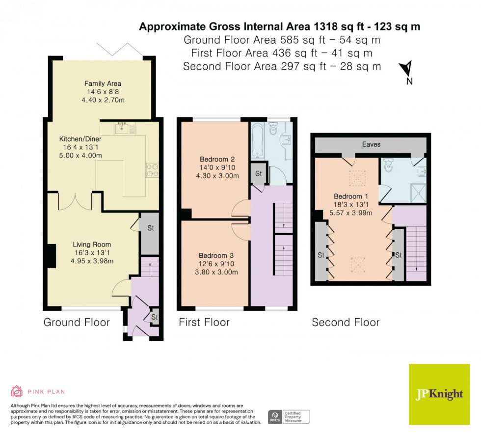 Floorplan for Grahame Close, Blewbury, Didcot, OX11 9QE