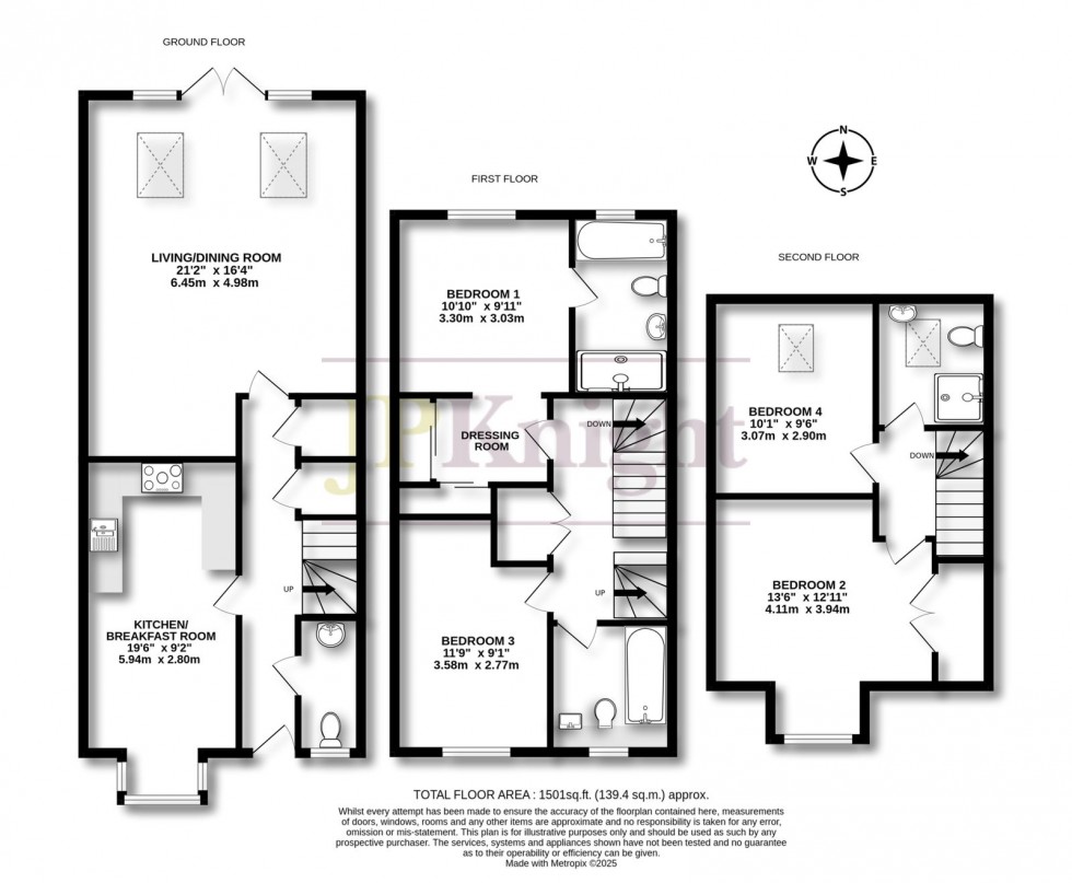 Floorplan for King Henry Avenue, Wallingford, OX10 0FN