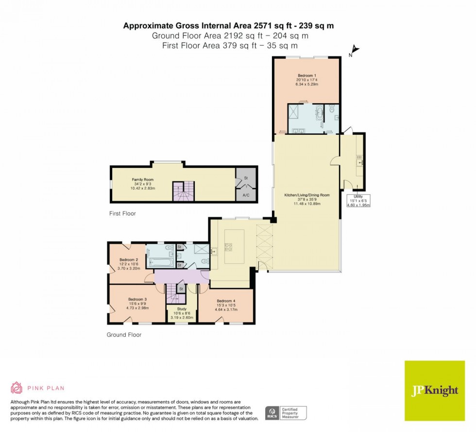 Floorplan for Roke, Wallingford, OX10 6JD