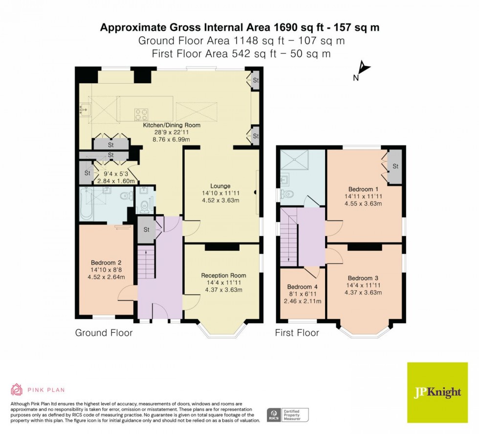 Floorplan for Radbrook Road, Shrewsbury, SY3 9BB