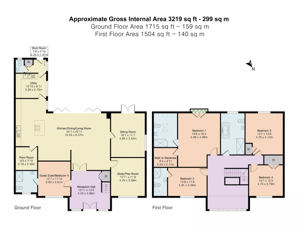 Floorplan for Old London Road, Benson, OX10 6RR