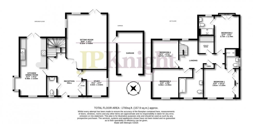 Floorplan for Portcullis Drive, Wallingford, OX10 9LY