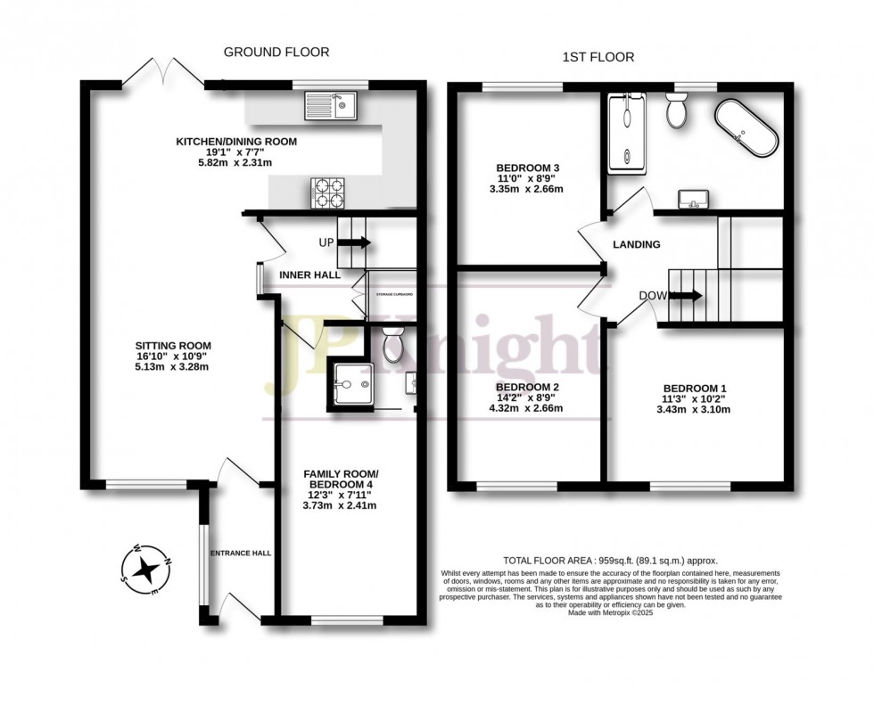 Floorplan for null, Wallingford, OX10 0SY