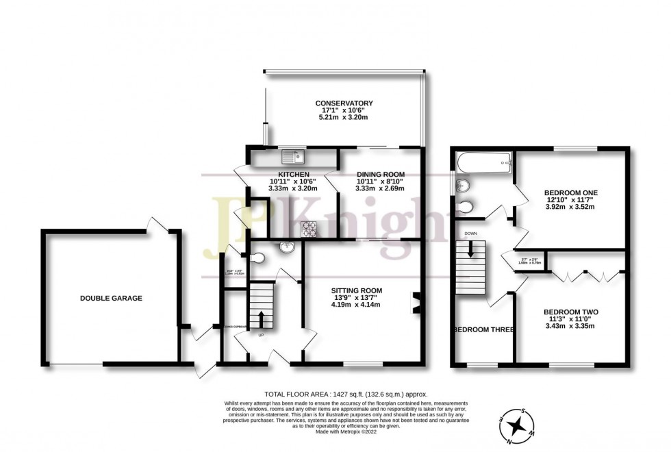 Floorplan for West Chiltern, Woodcote
