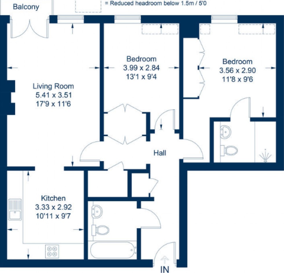 Floorplan for Crown House, Wallingford, OX10 0FJ