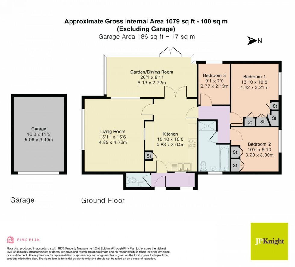 Floorplan for Westfield Road, Benson