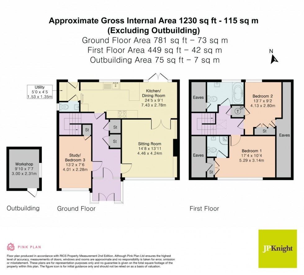 Floorplan for Orchard Haven, Dorchester-on-Thames