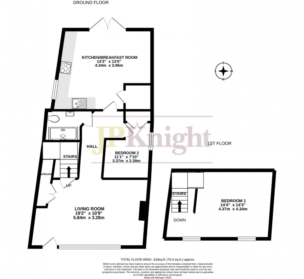 Floorplan for Underhill, Moulsford, Wallingford, OX10 9JH