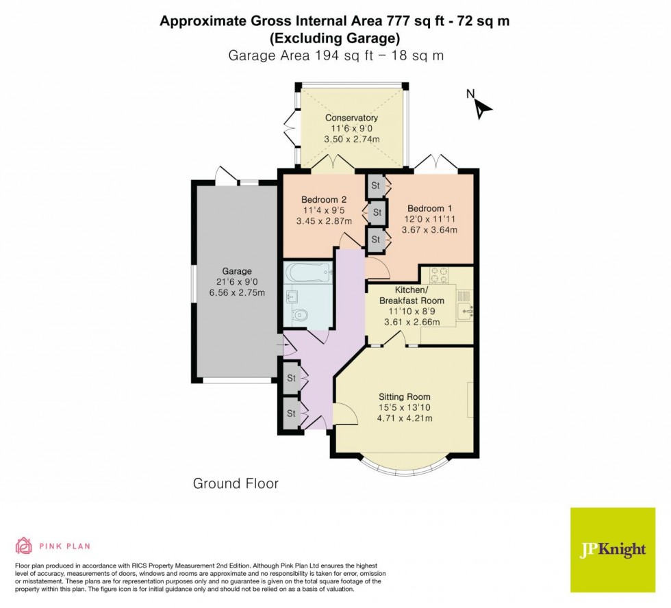 Floorplan for Newnham Green, Crowmarsh Gifford, OX10 8EW