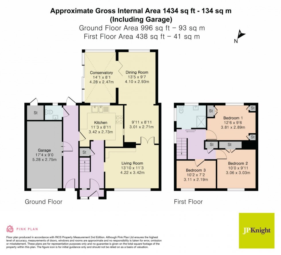Floorplan for Sands Way, Benson
