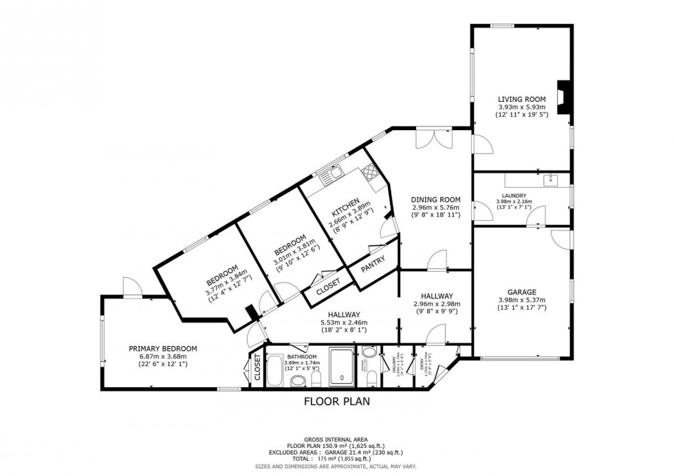 Floorplan for Sotwell Street, Brightwell-cum-Sotwell, Wallingford, OX10 0RJ