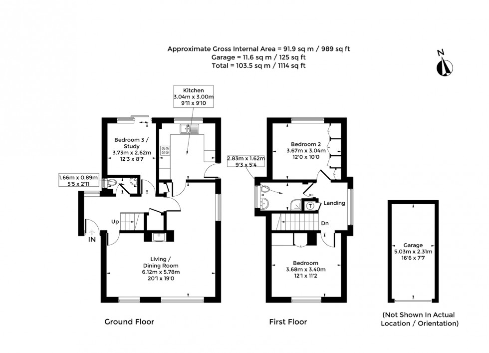 Floorplan for St. Helens Way, Benson, Wallingford, OX10 6SW