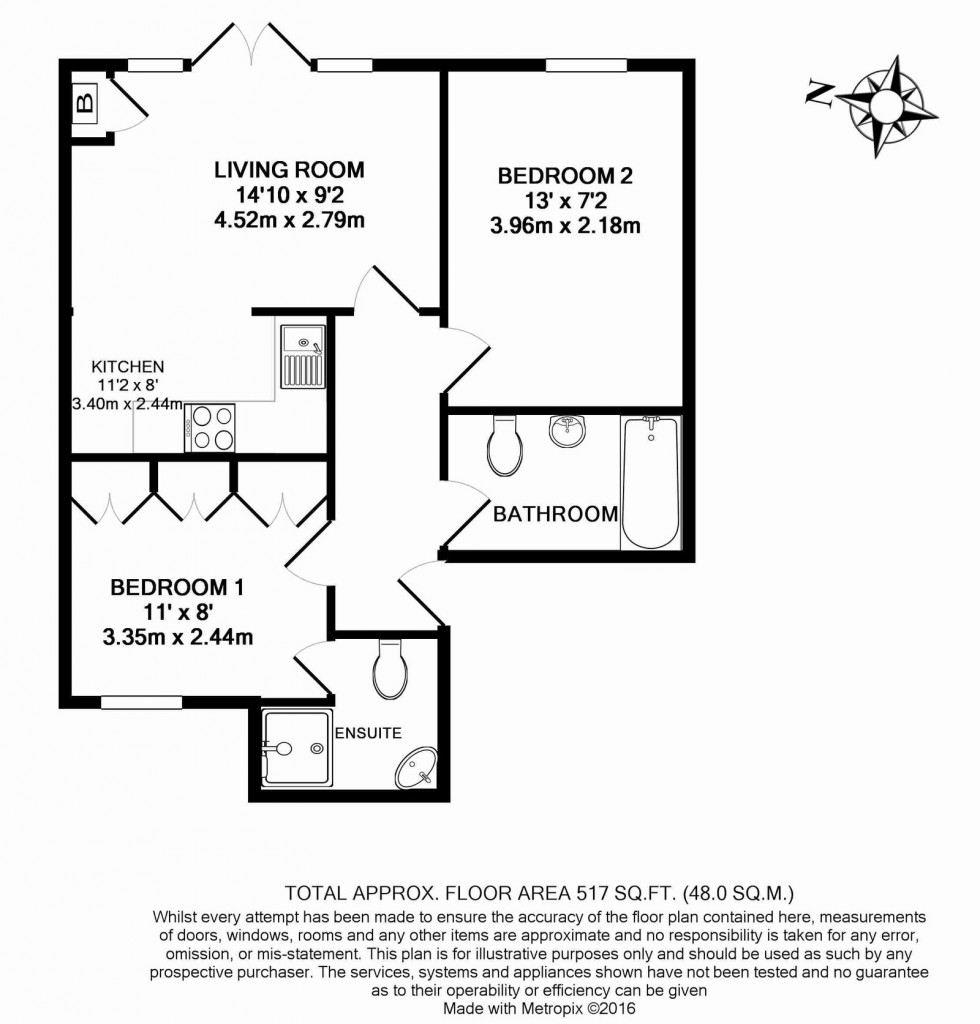 Floorplan for Beehive Close, Cholsey, Wallingford, OX10 9BF