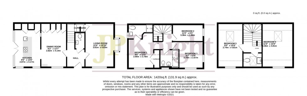 Floorplan for Bowmont Water, Didcot
