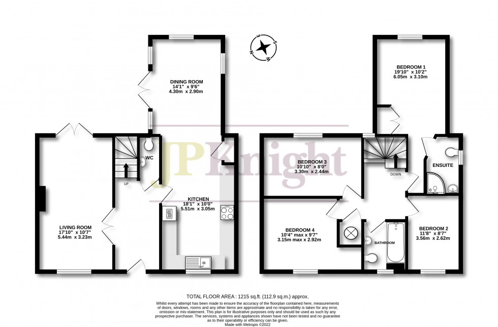 Floorplan for Sovereign Place, Wallingford