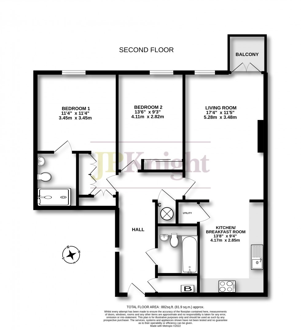 Floorplan for Shilling House, Goldsmiths Lane, Wallingford
