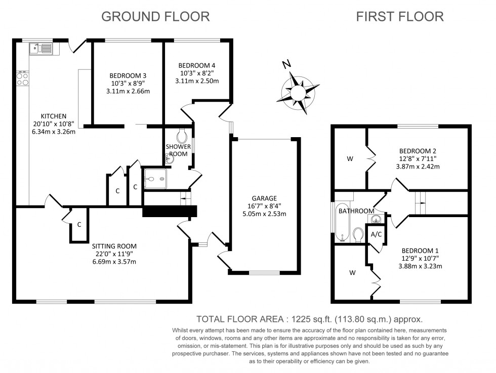 Floorplan for Murren Croft, Crowmarsh Gifford