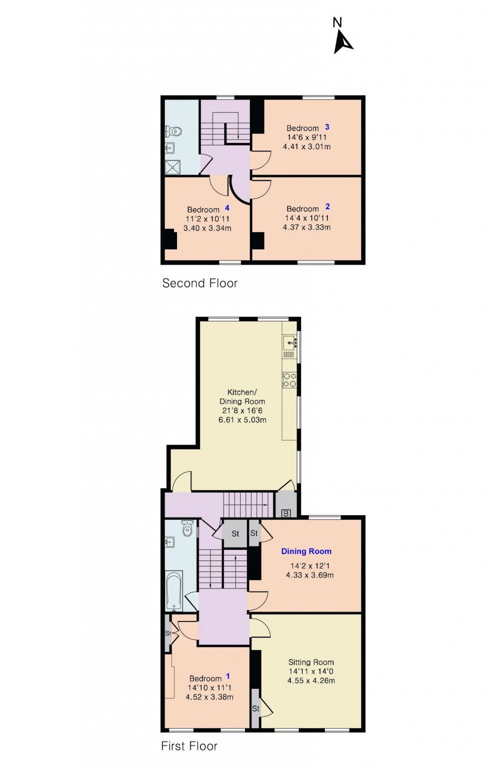 Floorplan for High Street, Wallingford, OX10 0BX