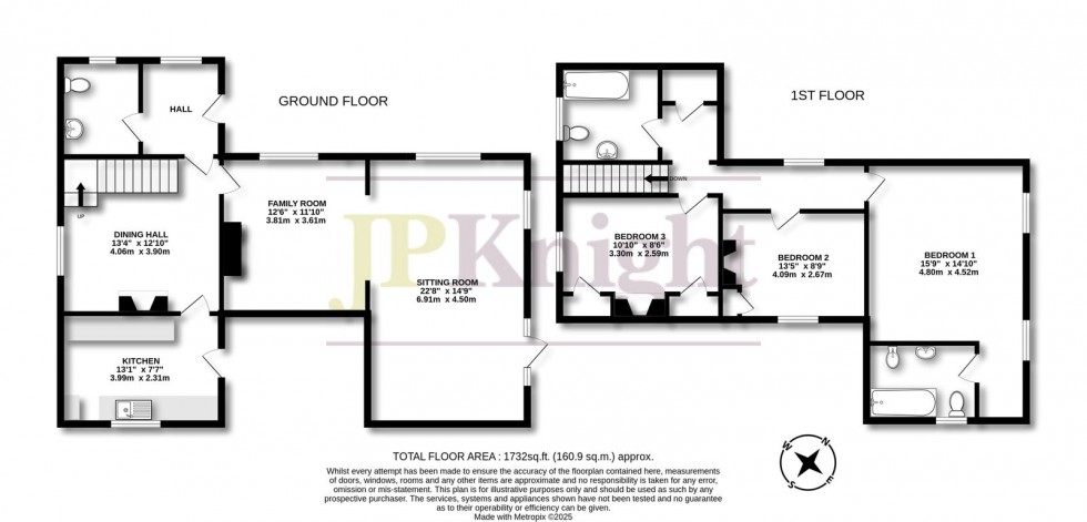 Floorplan for Watlington Road, Shirburn, Watlington, OX49 5DQ